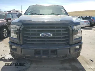2017 Ford F-150 XL with VIN 1FTFX1EG2HKE01065, listed as a Copart auction lot 49050905 with 93,284 mi miles and Salvage Title. Bid and sale history available at carsss.com. Image 5.