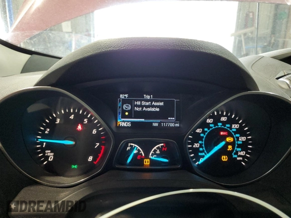 2016 Ford Escape SE with VIN 1FMCU9G99GUB71998, listed as a Copart auction lot 48803945 with 117,700 mi miles and Salvage Title. Bid and sale history available at carsss.com. Image 9.