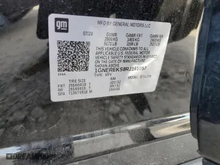 2024 Chevrolet Traverse FWD LS with VIN 1GNEREKS8RJ191057, listed as a Copart auction lot 82803544 with 7,231 mi miles and Salvage Title. Bid and sale history available at carsss.com. Image 13.