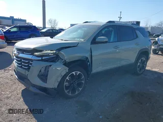 2025 Chevrolet Equinox FWD LT with VIN 3GNAXHEG2SL131819, listed as a IAAI auction lot 41700937 with 5,378 mi miles and . Bid and sale history available at DreamBid. Image 17.