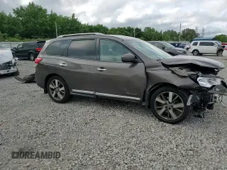 2016 Nissan Pathfinder Platinum с VIN 5N1AR2MN7GC620411, выставлен на аукционе Copart как лот 58701515 с пробегом 157 726 миль миль и Списание • Salvage title. История ставок и продаж доступна на DreamBid. Изображение 14.