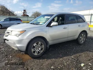 2007 Acura MDX Technology with VIN 2HNYD28487H518447, listed as a Copart auction lot 52040255 with 182,638 mi miles and Clean Title. Bid and sale history available at carsss.com. Image 1.
