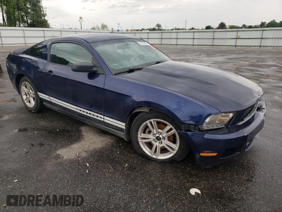 2010 Ford Mustang V6 with VIN 1ZVBP8AN3A5146553, listed as a Copart auction lot 52109285 with 252,708 mi miles and Salvage Title. Bid and sale history available at DreamBid. Image 4.