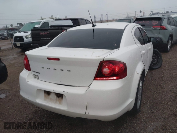 2011 Dodge Avenger Express with VIN 1B3BD4FB2BN518678, listed as a IAAI auction lot 41639682 with 178,123 mi miles and . Bid and sale history available at DreamBid. Image 4.