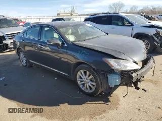 2011 Lexus ES with VIN JTHBK1EG0B2434021, listed as a Copart auction lot 44383675 with 71,182 mi miles and Salvage Title. Bid and sale history available at carsss.com. Image 4.