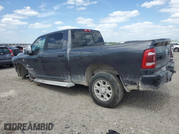 2024 Ram 2500 Laramie z VIN 3C6UR5FL6RG159952, wystawiony jako Copart lot #52771035 z przebiegiem Nie podano mil oraz Szkoda całkowita • Salvage title. Historia ofert i sprzedaży dostępna na DreamBid. Obrazek 2.