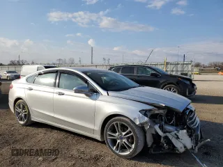 2016 Ford Fusion Titanium with VIN 3FA6P0D99GR278636, listed as a Copart auction lot 50372025 with 164,485 mi miles and Salvage title. Bid and sale history available at DreamBid. Image 4.