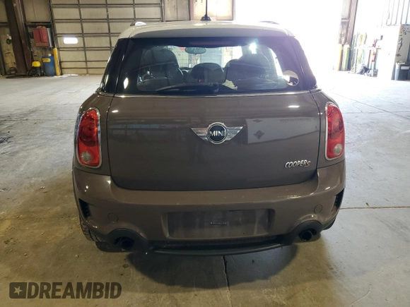 2012 MINI Countryman S with VIN WMWZC5C56CWL61976, listed as a Copart auction lot 62948195 with 122,507 mi miles and Clean title. Bid and sale history available at DreamBid. Image 6.
