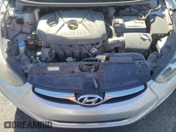 2011 Hyundai Elantra Limited z VIN KMHDH4AE6BU155963, wystawiony jako Copart lot #45385235 z przebiegiem 104 767 mil mil oraz Szkoda całkowita • Salvage title. Historia ofert i sprzedaży dostępna na DreamBid. Obrazek 11.