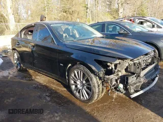 2018 Infiniti Q50 3.0t SPORT with VIN JN1EV7AR4JM432732, listed as a IAAI auction lot 41405057 with 132,046 mi miles. Bid and sale history available at carsss.com. Image 1.