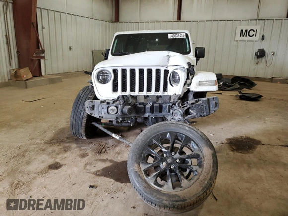 2021 Jeep Wrangler Unlimited Sahara с VIN 1C4JJXP61MW868399, выставлен на аукционе Copart как лот 49039445 с пробегом 35 387 миль миль и На запчасти • Non repairable. История ставок и продаж доступна на DreamBid. Изображение 5.