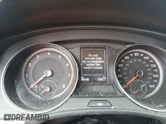 2019 Volkswagen Atlas SE with VIN 1V2WR2CAXKC612609, listed as a Copart auction lot 54451635 with 48,548 mi miles and Salvage title. Bid and sale history available at DreamBid. Image 9.