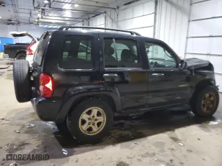 2004 Jeep Liberty Limited with VIN 1J4GL58K84W177787, listed as a Copart auction lot 88910535 with 143,779 mi miles and Salvage Title. Bid and sale history available at carsss.com. Image 3.