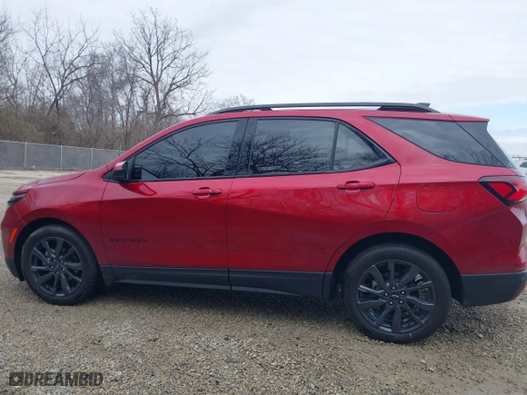 2024 Chevrolet Equinox RS with VIN 3GNAXMEG3RL353837, listed as a IAAI auction lot 41737896 with 8,942 mi miles. Bid and sale history available at carsss.com. Image 15.