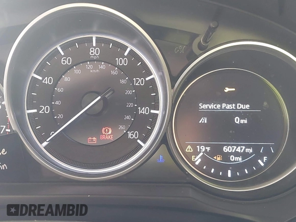 2021 Mazda 6 Carbon Edition with VIN JM1GL1WY6M1616617, listed as a IAAI auction lot 41365615 with 60,747 mi miles and . Bid and sale history available at DreamBid. Image 7.