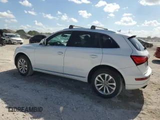 2014 Audi Q5 Premium z VIN WA1CFAFP2EA014791, wystawiony jako Copart lot #61251745 z przebiegiem 157 043 mil mil oraz Czysty tytuł • Clean title. Historia ofert i sprzedaży dostępna na DreamBid. Obrazek 2.
