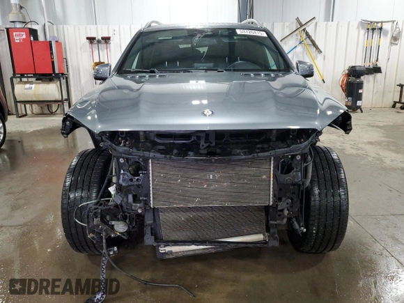 2017 Mercedes-Benz GLS 450 with VIN 4JGDF6EEXHA854437, listed as a Copart auction lot 53720415 with 105,375 mi miles and Salvage title. Bid and sale history available at DreamBid. Image 5.