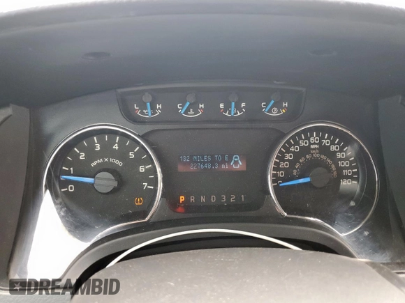 2013 Ford F-150 XL with VIN 1FTEW1CM7DKD94874, listed as a Copart auction lot 63659855 with 227,648 mi miles and Salvage title. Bid and sale history available at DreamBid. Image 9.