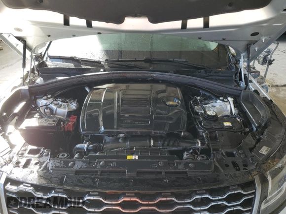 2020 Land Rover Range Rover Velar R-Dynamic S with VIN SALYK2EX8LA286590, listed as a Copart auction lot 41683304 with 43,801 mi miles. Bid and sale history available at carsss.com. Image 11.