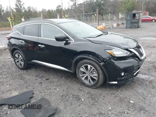 2023 Nissan Murano SV with VIN 5N1AZ2BJ1PC121300, listed as a IAAI auction lot 41627346 with 58,649 mi miles. Bid and sale history available at carsss.com. Image 1.
