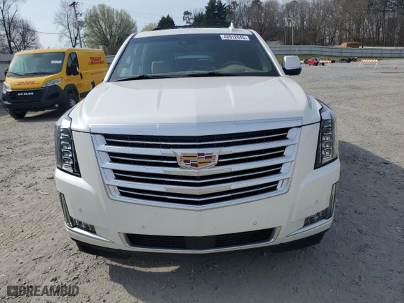2018 Cadillac Escalade Platinum with VIN 1GYS4DKJ5JR308637, listed as a Copart auction lot 48912645 with 34,637 mi miles and Salvage Title. Bid and sale history available at carsss.com. Image 5.