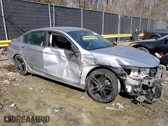 2016 Honda Accord Sport с VIN 1HGCR2F57GA179094, выставлен на аукционе Copart как лот 46917835 с пробегом Не указан миль и Списание • Salvage title. История ставок и продаж доступна на DreamBid. Изображение 4.