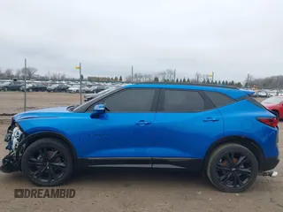 2021 Chevrolet Blazer RS with VIN 3GNKBKRS2MS517518, listed as a IAAI auction lot 42016670 with 68,429 mi miles and . Bid and sale history available at DreamBid. Image 14.