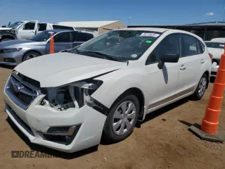 2016 Subaru Impreza 2.0i z VIN JF1GPAA67G8295151, wystawiony jako Copart lot #58273835 z przebiegiem 34 175 mil mil oraz Szkoda całkowita • Salvage title. Historia ofert i sprzedaży dostępna na DreamBid. Obrazek 1.