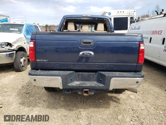 2016 Ford F-350 Platinum with VIN 1FT8W3BT1GEA56262, listed as a Copart auction lot 50536595 with 137,257 mi miles and Salvage Title. Bid and sale history available at DreamBid. Image 6.