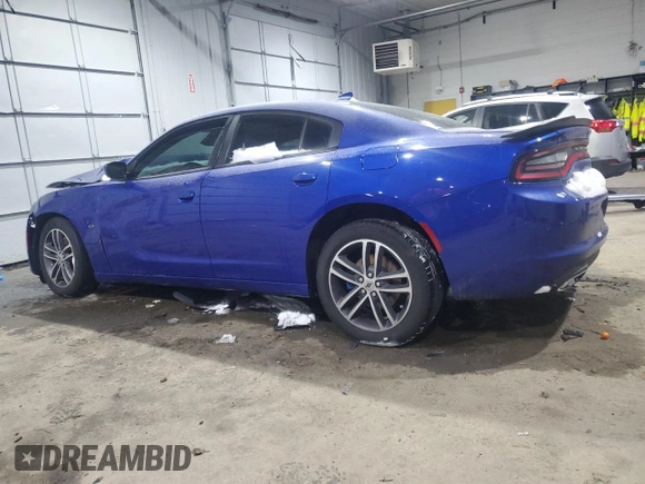 2018 Dodge Charger GT with VIN 2C3CDXJG6JH283348, listed as a Copart auction lot 89108315 with 152,268 mi miles and Salvage Title. Bid and sale history available at carsss.com. Image 2.