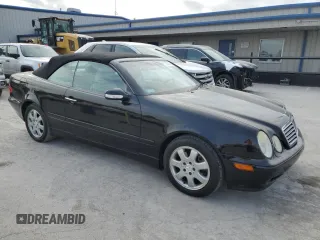 2002 Mercedes-Benz CLK 320/430 with VIN WDBLK65G02T096356, listed as a Copart auction lot 77056434 with 101,971 mi miles and Clean Title. Bid and sale history available at DreamBid. Image 4.