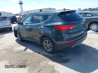 2014 Hyundai Santa Fe with VIN 5XYZUDLB0EG187984, listed as a IAAI auction lot 42607599 with 111,594 mi miles and . Bid and sale history available at DreamBid. Image 3.