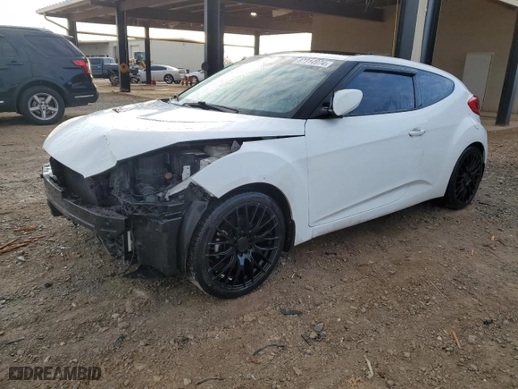 2014 Hyundai Veloster RE:FLEX with VIN KMHTC6AD0EU211963, listed as a Copart auction lot 87314974 with 140,143 mi miles and Salvage Title. Bid and sale history available at carsss.com. Image 1.