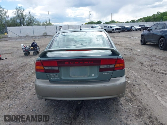 2004 Subaru Legacy Outback with VIN 4S3BE896747202993, listed as a IAAI auction lot 42317133 with 283,693 mi miles and . Bid and sale history available at DreamBid. Image 17.