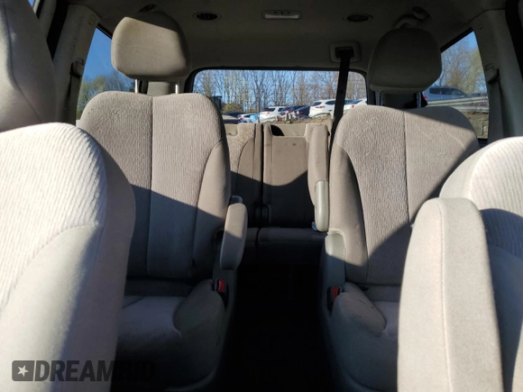 2014 Kia Sedona LX with VIN KNDMG4C70E6536481, listed as a Copart auction lot 53206255 with 175,565 mi miles and Salvage Title. Bid and sale history available at carsss.com. Image 10.