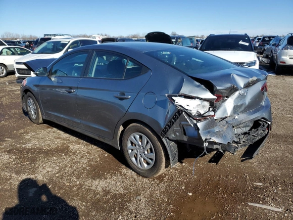 2019 Hyundai Elantra SE with VIN KMHD74LF0KU795420, listed as a Copart auction lot 49556625 with 86,158 mi miles and Salvage Title. Bid and sale history available at carsss.com. Image 2.