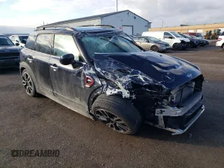 2022 MINI Countryman John Cooper Works with VIN WMZ33BS08N3N53188, listed as a Copart auction lot 84471314 with 0 mi miles and Salvage Title. Bid and sale history available at carsss.com. Image 4.