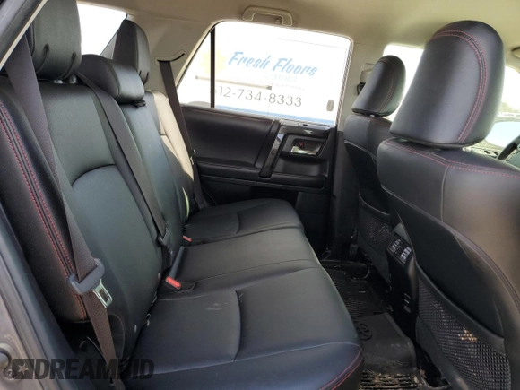 2019 Toyota 4Runner SR5 with VIN JTEBU5JR7K5697448, listed as a Copart auction lot 46839485 with 145,658 mi miles and Salvage title. Bid and sale history available at DreamBid. Image 11.