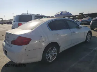 2011 Infiniti G25 Journey with VIN JN1DV6AP3BM603606, listed as a Copart auction lot 69505254 with Not Provided miles and Clean Title. Bid and sale history available at DreamBid. Image 3.