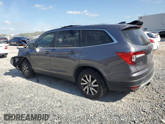 2019 Honda Pilot EX-L z VIN 5FNYF5H51KB042356, wystawiony jako Copart lot #57775565 z przebiegiem Nie podano mil oraz Nie do naprawy • Non repairable. Historia ofert i sprzedaży dostępna na DreamBid. Obrazek 2.