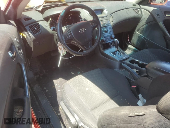 2012 Hyundai Genesis Coupe 2.0T с VIN KMHHT6KD4CU070767, выставлен на аукционе Copart как лот 59059055 с пробегом 105 659 миль миль и Списание • Salvage title. История ставок и продаж доступна на DreamBid. Изображение 8.