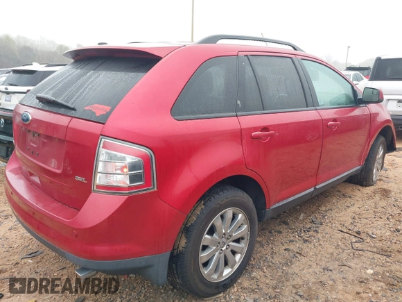 2010 Ford Edge SEL with VIN 2FMDK3JC7ABA64019, listed as a IAAI auction lot 41937308 with 121,579 mi miles. Bid and sale history available at carsss.com. Image 4.
