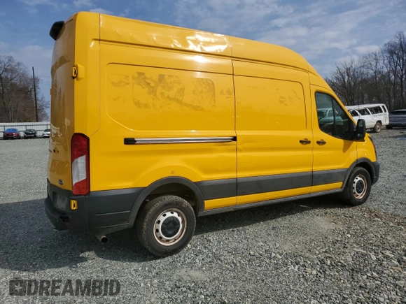 2021 Ford Transit Cargo with VIN 1FTBR1X84MKA08421, listed as a Copart auction lot 50013225 with 99,397 mi miles and Salvage Title. Bid and sale history available at DreamBid. Image 3.