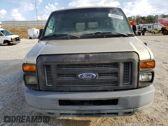 2010 Ford Econoline Passenger XL with VIN 1FBSS3BL9ADA05322, listed as a Copart auction lot 45006675 with 119,647 mi miles and Salvage Title. Bid and sale history available at carsss.com. Image 5.
