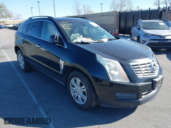 2015 Cadillac SRX z VIN 3GYFNAE32FS543933, wystawiony jako IAAI lot #41578338 z przebiegiem 150 937 mil mil oraz . Historia ofert i sprzedaży dostępna na DreamBid. Obrazek 1.