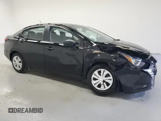 2024 Nissan Versa S with VIN 3N1CN8DVXRL906551, listed as a Copart auction lot 52995055 with 14,189 mi miles and Salvage Title. Bid and sale history available at carsss.com. Image 4.