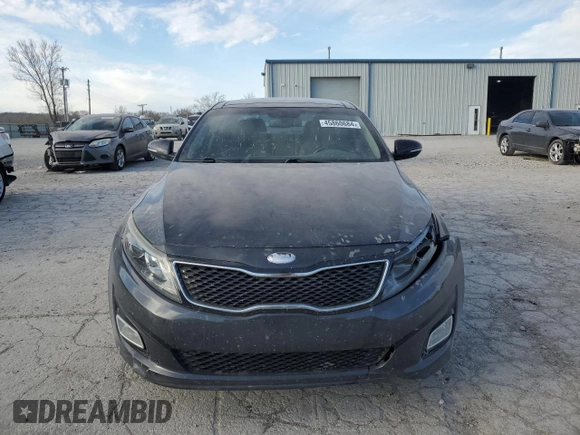 2015 Kia Optima EX with VIN 5XXGN4A7XFG473270, listed as a Copart auction lot 45860684 with 127,419 mi miles and Salvage Title. Bid and sale history available at DreamBid. Image 5.