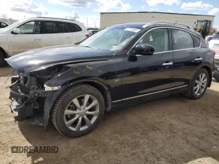 2014 Infiniti QX50 Journey with VIN JN1BJ0HR1EM192122, listed as a Copart auction lot 52715555 with 98,047 mi miles and Salvage Title. Bid and sale history available at carsss.com. Image 1.