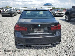 2016 BMW M3 with VIN WBS8M9C50G5D31446, listed as a Copart auction lot 61008545 with 93,040 mi miles and Salvage title. Bid and sale history available at DreamBid. Image 6.