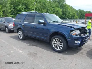 2017 Ford Expedition Limited with VIN 1FMJU2AT3HEA65772, listed as a IAAI auction lot 42301176 with 136,962 mi miles and . Bid and sale history available at DreamBid. Image 1.